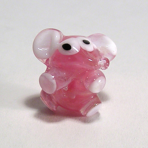 Handcrafted glass elephant
